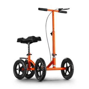 super handy aluminum height adjustable knee walker