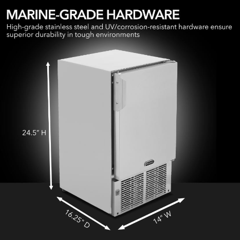 whyntermim14231ss14in23lbsundercounterautomaticstainlesssteelmarineicemakerimg4 whyntermim14231ss14in23lbsundercounterautomaticstainlesssteelmarineicemakerimg4