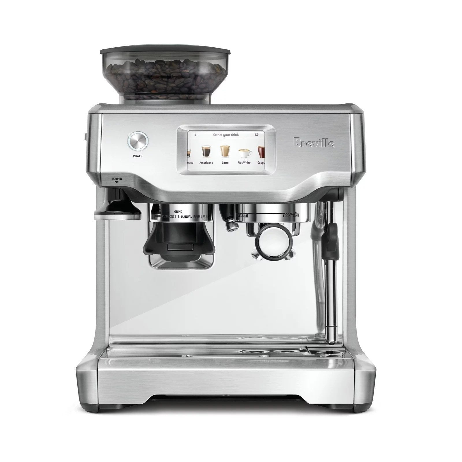 breville barista touch espresso machine brushed stainless steel 1 breville barista touch espresso machine brushed stainless steel 1