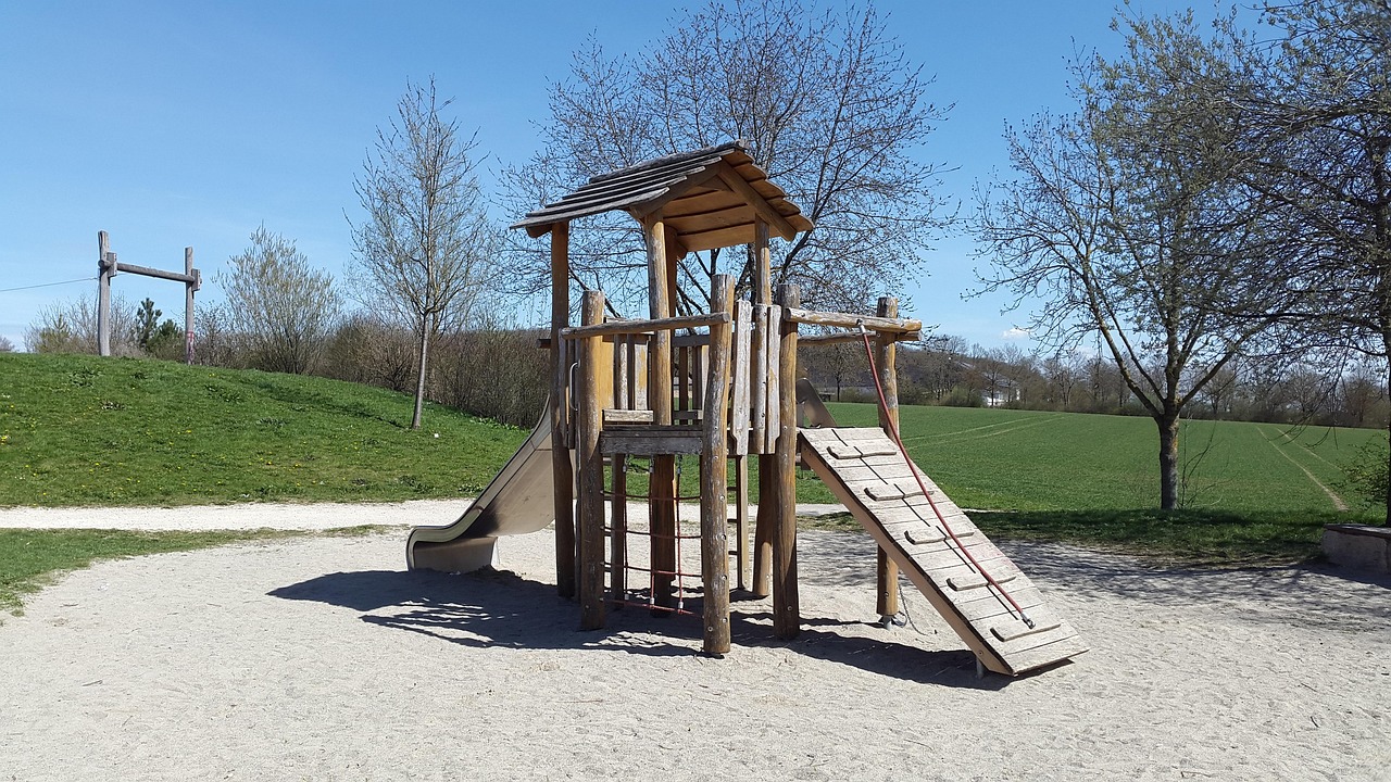 playground, to play, children, game device, children's playground, wood, bar, sandpit, child's play, cottage, climbing house, playground, playground, playground, playground, playground
